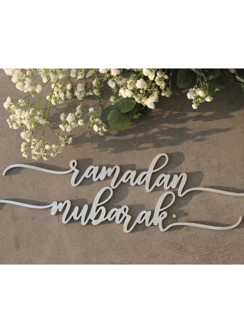 Eid decorations Ramadan place cards EID MUBARAK decorations laser cut Place Setting Bismillah Inshallah sign Mubarak sign Alhamdulillah sign - Image 5